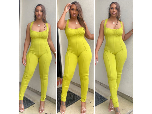 Kiwi Bodied Jumpsuit